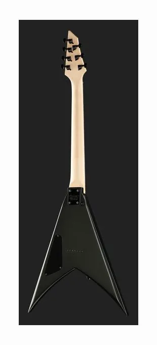 Jackson JS22-7 KV Satin Black, linie korpusu z góry
