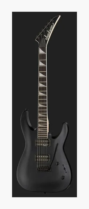 Jackson JS22 Dinky DKA AH SW sfotografowana frontalnie