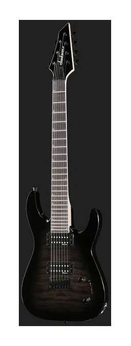 Jackson JS22Q-7 DKA Dinky JS TrBlBurst, linie korpusu z góry
