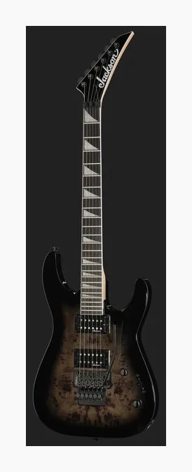 Jackson JS32 DKAP TR Black, przetworniki i gałki regulacji