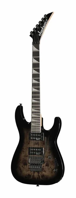 Jackson JS32 DKAP TR Black widziana od przodu