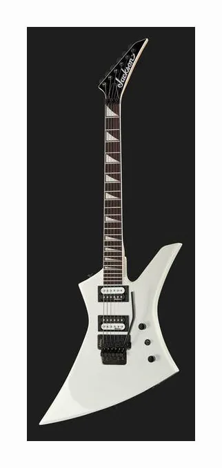 Jackson JS32 Kelly Snow White, gryf i podstrunnica z boku