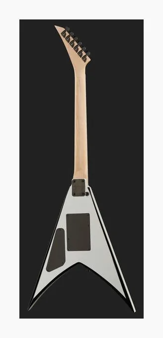 Jackson JS32 King V WH AH, przetworniki i gałki regulacji