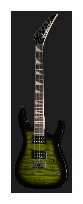 Jackson JS32Q DKA HT Trans.PurpleBurst, profil boczny korpusu
