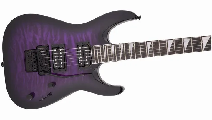 Jackson JS32Q DKA HT TRS GRN BRST widziana od przodu