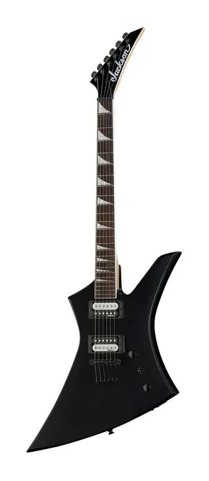 Jackson JS32T Kelly AH SBK sfotografowana frontalnie