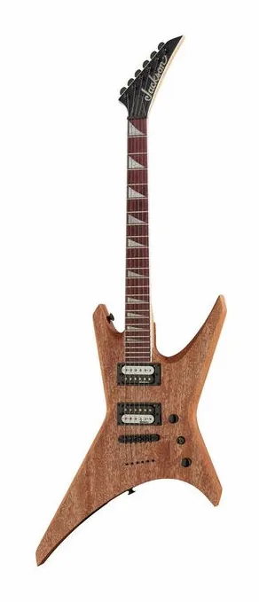 Jackson JS32T Warrior NO AH ujęta od przodu na neutralnym tle