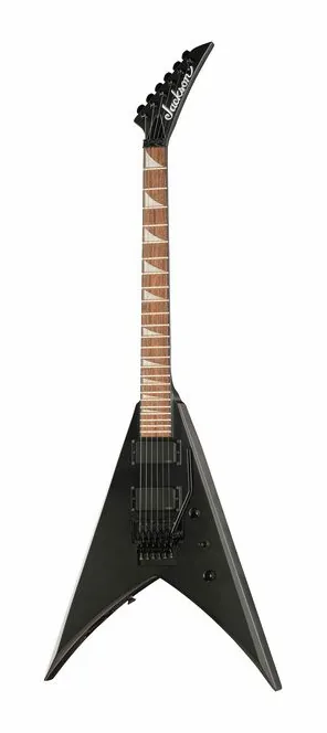 Jackson KVXMG King V Satin Black z bliska od przodu