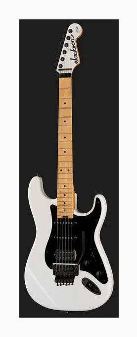 Jackson LTD 50th Adrian Smith Pro SW, główka z kluczami i logo