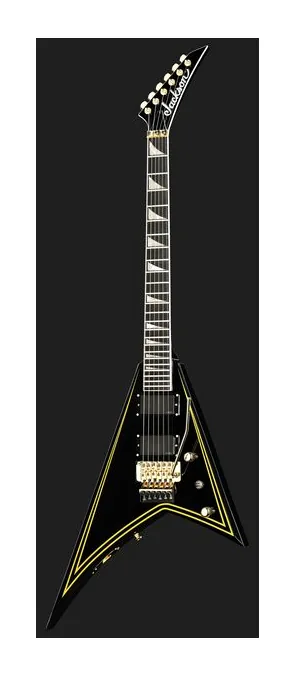 Jackson MJ Series Rhoads RR24MG BK, przetworniki i gałki regulacji