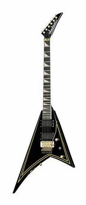 Jackson MJ Series Rhoads RR24MG BK z bliska od przodu