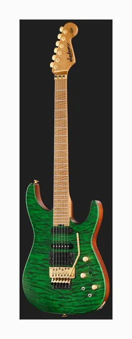 Jackson PC-1 Phil Collen USA TG, profil boczny korpusu