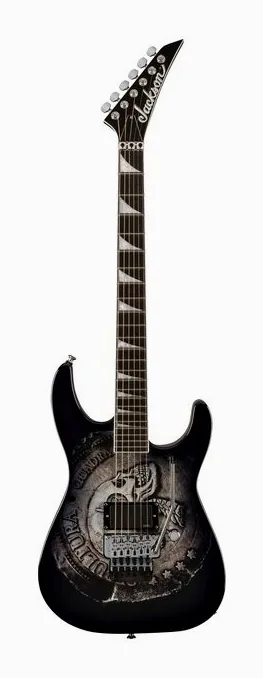 Jackson Pro Andreas Kisser SL1 Quadra sfotografowana frontalnie