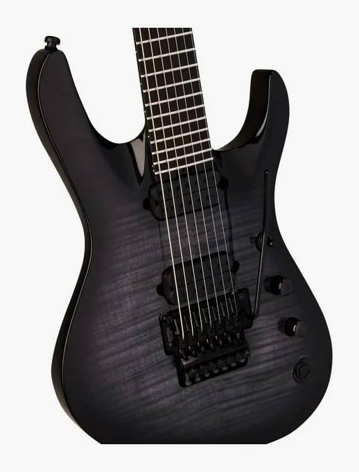 Jackson Pro Chris Broderick SL7 FR FM, linie korpusu z góry