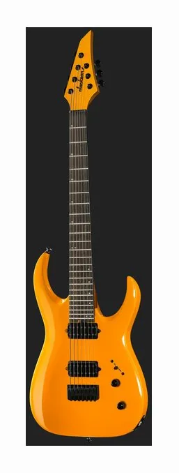 Jackson Pro MM Jugg HT 7 Sig Yellow, główka z kluczami i logo