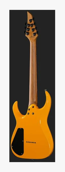 Jackson Pro MM Jugg HT 7 Sig Yellow, gryf i podstrunnica z boku
