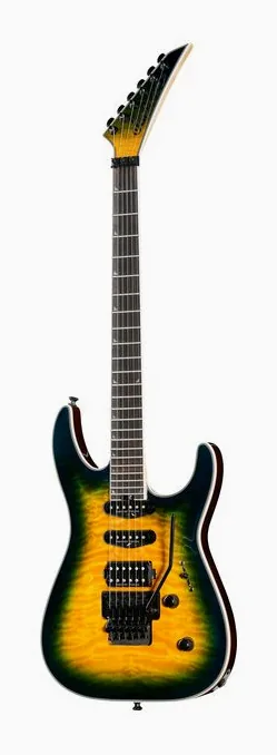 Jackson Pro Plus Soloist SLA3Q ABB ujęta od przodu na neutralnym tle