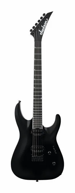 Jackson Pro Plus Soloist SLA2 HT BLK ujęta od przodu na neutralnym tle