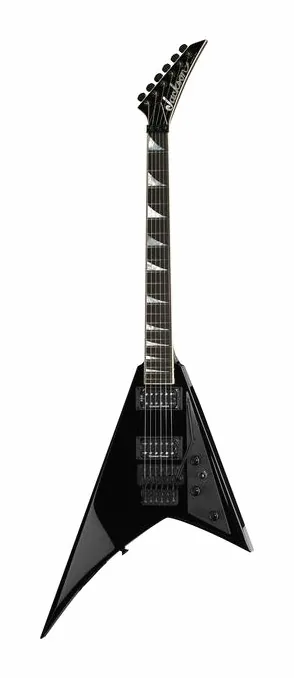 Jackson RR1 Randy Rhoads BK USA ujęta od przodu na neutralnym tle