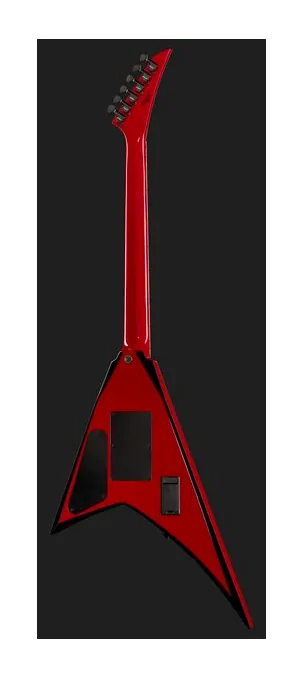 Jackson RRX24 Red wBlack Bevels, profil boczny korpusu