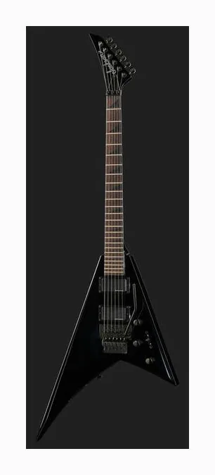 Jackson RRX24 Rhoads Black, przełącznik przetworników i gniazdo wyjściowe