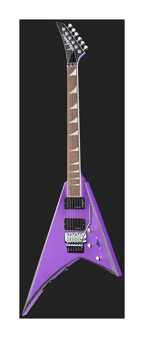 Jackson X Series Rhoads RRX24 PRPL, linie korpusu z góry