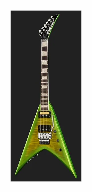 Jackson X Series Scott Ian King V, przełącznik przetworników i gniazdo wyjściowe