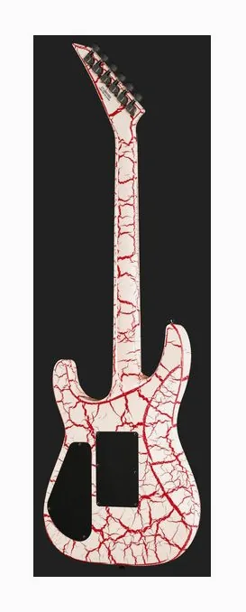Jackson X Series SLXDX Bloodshot Crack, profil boczny korpusu
