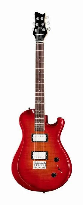 Journey Instruments OE990CB Travel El. Guitar CB widziana od przodu