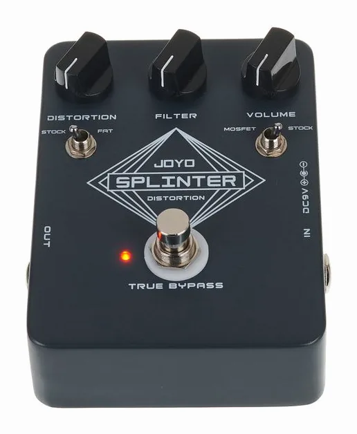 Joyo JF-21 Splinter, wejścia i wyjścia z boku