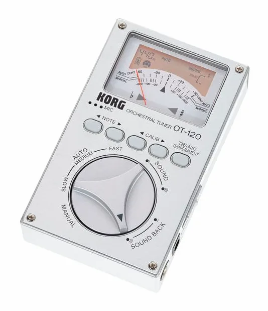 Korg OT120, gałki widziane z góry