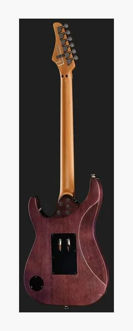 Kramer Guitars Quilt HHFR Ultraviolet Burst, linie korpusu z góry