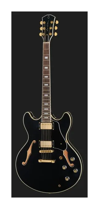 Larry Carlton H7 BK, profil boczny korpusu