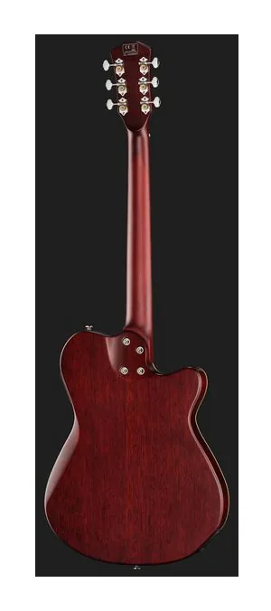 Larry Carlton G5A Tobacco Sunburst LH, tył korpusu