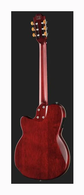Larry Carlton G5N Tobacco Sunburst, tył korpusu