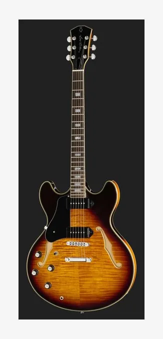 Larry Carlton H7V VS LH, profil boczny korpusu