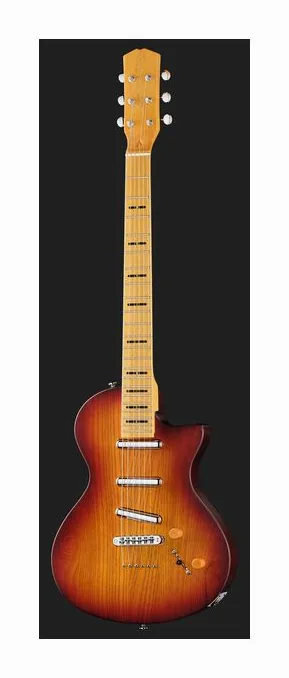 Larry Carlton I5L Tobacco Sunburst Satin, gryf i podstrunnica z boku