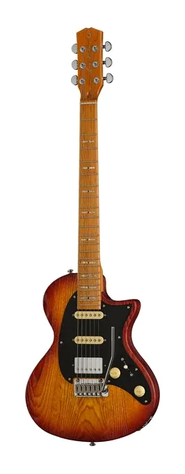 Larry Carlton I5S Tobacco Sunburst sfotografowana frontalnie