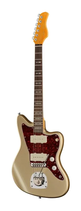 Larry Carlton J5 Champagne Gold Metallic widziana od przodu