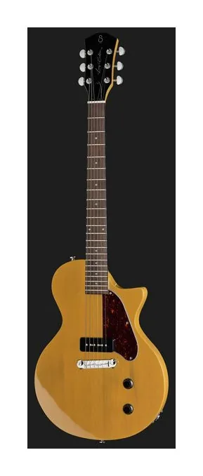 Larry Carlton L3 P90 TV Yellow, tył korpusu