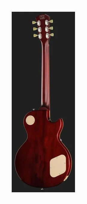 Larry Carlton L5 Amber Burst LH, przetworniki i gałki regulacji