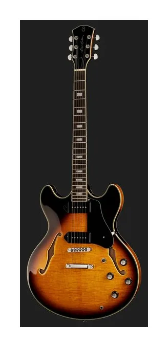 Larry Carlton H7V VS, linie korpusu z góry