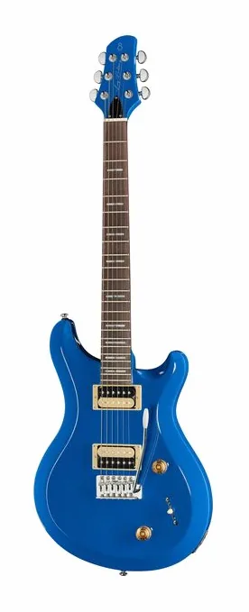 Larry Carlton Q3 Midnight Blue z bliska od przodu