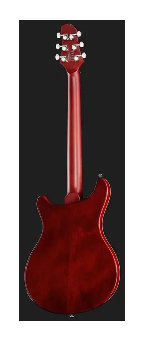 Larry Carlton Q7 Hollow Amber Burst, prog zerowy i pierwsze pozycje na gryfie