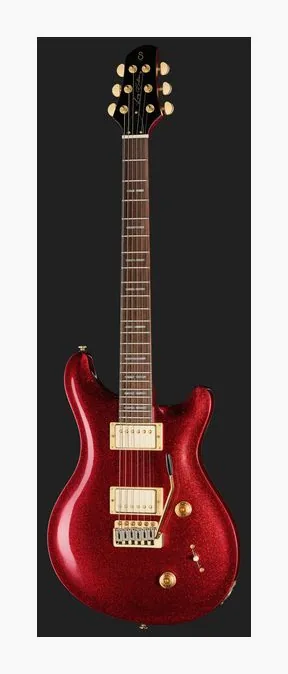 Larry Carlton Q7 Red Sparkle, mostek i klucze strojcze