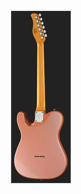 Larry Carlton T7TM Rosegold, główka z kluczami i logo
