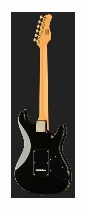 Larry Carlton S10 HSS Transparent Green LH, przełącznik przetworników i gniazdo wyjściowe