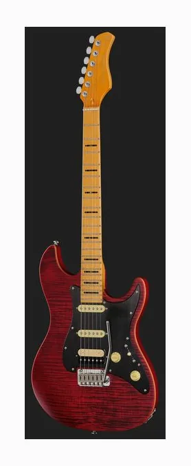 Larry Carlton S7 FM See Thru Red New Gen, tył korpusu