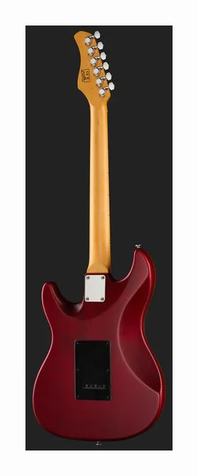 Larry Carlton S7 FM See Thru Red New Gen, prog zerowy i pierwsze pozycje na gryfie