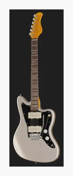Larry Carlton J3 Silver, profil boczny korpusu
